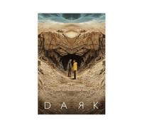 TV Drama Poster Science Fiction Thriller Dark 3 Canvas Poster Wall Art Decor Print Picture Paintings for Living Room Bedroom Decoration 08x12inch(20x30cm)