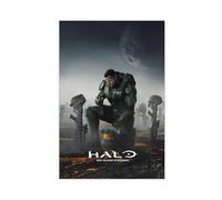 TV Drama Poster Science Fiction TV Halo 2 Canvas Poster Bedroom Decor Landscape Office Room Decor Gift 12x18inch(30x45cm)