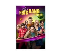 TV Drama Poster The Big Posters Bang Theory Situation Comedy 3 Canvas Poster Bedroom Decor Landscape Office Room Decor Gift 24x36inch(60x90cm)