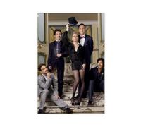 TV Drama Poster The Big Posters Bang Theory Situation Comedy 4 Canvas Poster Bedroom Decor Landscape Office Room Decor Gift 08x12inch(20x30cm)