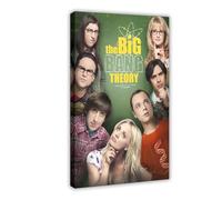 TV Drama Poster The Big Posters Bang Theory Situation Comedy 6 Canvas Poster Bedroom Decor Landscape Office Room Decor Gift 16x24inch(40x60cm)