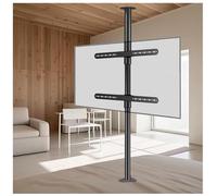 Tv Floor Stand Partition Frame, Full Motion 360° Rotation Tv Mount, For 32-75 Inch Tvs, Up To 45Kg, Max 600X400Mm,One Color-1700-2050mm