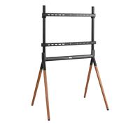 TV Floor Stand Universal VESA 40kg LED LCD QLED OLED Plasma 49"-70" Loft Walnut