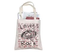 TV G-irl Band Merch TV G-irls Lovers Rock Inspired Tote Bag TV G-irl Gift Music Merchandise For Canvas Bag (Lovers Rock)