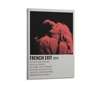 TV Girl French Exit Album Wall Art Canvas Aesthetic Music And Movie Decoration Living Room Bedroom 16x24inch(40x60cm) Frame-style