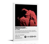 TV Girl French Exit Creative Waterproof Decorative Paintings Free of Framing Directly Pasted with Moisture-proof And Anti Fouling Materials Living Room Bedroom Hanging Paintings Artistic Sense Home Gi