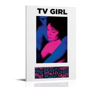 TV Girl Who Really CaresWaterproof And Stain Resistant Decorative Paintings Living Room Bedroom, Office Hanging Paintings Free Framing High-definition Posters Creative Home DecorFrame-style24x36inch(6