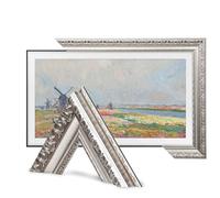 TV Guard Frame TV Bezel, Compatible With Samsung The Frame TV, 55 Inch, Antique Silver, Suitable for Wall Mounted Televisions