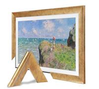 TV Guard Frame TV Bezel, Compatible With Samsung The Frame TV, 75 Inch, Matte Gold, Suitable for Wall Mounted Televisions