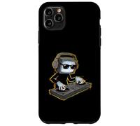TV Head DJ Glitch Art Scribble Techno Rave Music Producer Case for iPhone 11 Pro Max