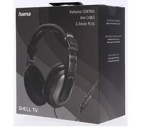 Basic4TV” TV Black headphones, over-ear 5m Long cable headset