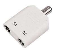 TV HIGH Grade Splitter Combiner, Signal Splitter Aerial/Satellite Equipment, 1 Piece in Pack - BX38