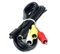 TV Lead for Sony DCR-DVD306, DCR-DVD308, DCR-DVD310, DCR-DVD403, DCR-DVD404, DCR-DVD405, DCR-DVD406, DCR-DVD408 and DCR-DVD410 Camcorder - AV/AUDIO VIDEO Cable - Replacement for VMC-15FS
