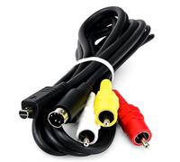 TV Lead for Sony Handycam Camcorder - AV/AUDIO VIDEO Cable For DCR DVD, HC, SR, SX - DEV - HDR CX, HC, PJ, SR, TD, UX, XR - NEX-VG Series - Replacement for VMC-15FS
