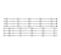 TV LED Backligh Strip For V8DN-490SMA-R1 490SMB-R1 UA49J5200A UA49M5000A UN49M5300A UN49J5000A CY-JM049BGLV1G Easy to replace