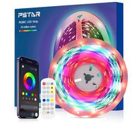 TV LED Backlight, 2M RGBIC LED Strip Light for 40-60 inch TVs, RGB Strip Light Using IC Chips Control Rainbow Colour, USB Powered, Remote and APP Control, for Bedroom, Game Room