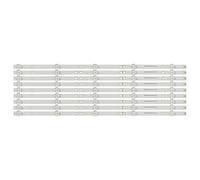 TV LED strip backlight for K55DLY8US KS5500SM4K HRS_SQY55D3_5X9_2W_MCPCB 12mm_V1 PLED5544U HV550QUB-F5A RCA RNSMU5545 AE0110490