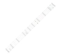 TV LED Strip For 43FLEA99T2SM HV430QUB-N4E TVT-C43NTKS 0919-TV LED-43DN5ND7 PTV43SN02Y 43PL51TC-SM 43pu11tc-sm 43PL52TC-SM 43lu8030s Easy to replace