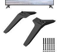 TV Legs for LG TV Replacement Stand Legs for 75UK6500 75UK6570 75UM7570PUB 82UM8070 86UK6500 86UK7570PUB 86UM80 86UM8070AUB 86UN8570AUD Table Top TV Pedestal Feet with Screws