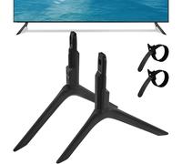 TV Legs for Samsung, Exclusive Only for Samsung UA65TU7000K UN65TU7000F UN65TU7000G UN65TU700DF 2020 Model TV, Not for Other Models, with Cable Ties, Screwless Installation