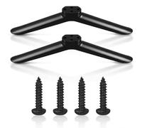 TV Legs, Universal TV Stand, Universal TV Legs, Table Top TVs Stand Base Replacement Bracket, Easy Installation with Included Screws for Universals TVs Leg Television Table Stands Base Replacement