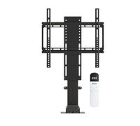 TV Lift Motorized DC Motor 100kg Mount Monitor Holder Height Electric Adjustable Remote Control 900MM 650MM 1500mm Stroke(575-1225mm 32-65inch)