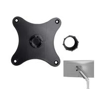 TV Mount Adapter Plate 75 mm Bore Adapter Plate for Monitor Mount, Horizontal Vertical Portable Replacement Part 17 mm Ball Head for On the Go Home Office