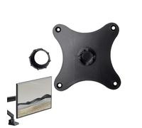 TV Mount Adapter Plate 75 mm Bore, Monitor Mount Adapter - 17 mm Ball Head Replacement Hardware Horizontal Vertical for Office Meeting Room Mobile Entertainment Projector