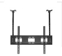 Tv Mount Adjustable Ceiling TV Mount Bracket, Double Pole Hanging TV Bracket Fits 55-86 Inch LED Flat Panel Display tv mounting bracket