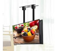 Tv Mount Adjustable Ceiling TV Mount Bracket,Hanging Ceiling Dual Sided Ceiling TV Bracket, Fits 40-86 Inch TVs tv mounting bracket