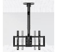 tv mount- Ceiling, Adjustable Height Telescoping TV Bracket, Fits 37-85inch LCD Flat Screen TVs, Wall Bracket, Metal Expansion Screw Fixing