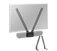 TV Mount for Logitech MeetUp HD Video and Audio Conferencing System, Alternating 6mm and 8mm Holes, L-Shaped Brackets Adjust The Gap, 150 Pound Load-Bearing Capacity