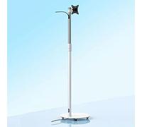 TV Mount Stand,Mobile TV Cart On Wheels For 13-42 Inch TVs, Height Adjustable Portable Rolling Floor TVs Stand, Tilting TV Stand Max size 100x100mm