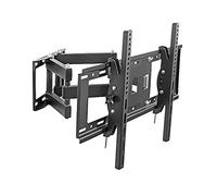 TV Mount Stand Six-arm Wall Mounted TV Bracket Full Motion Swivel Extension Tilt TV Mount, Fits for Most 40"-75" Flat TVs with Max VESA 600x400mm TV Shelf