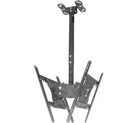 Tv Mount Telescoping Ceiling TV Mount, 2 Sided Ceiling TV Mount Bracket, For TVs 32-55 Inches tv mounting bracket (32 55in Tv)