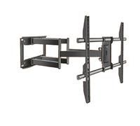 TV Mounts,Heavy-duty Dual-arm TV Stand for Various TV Sizes, Wall-mounted Telescopic Swivel Universal Bracket, Hidden Beam Line, Pitch Angle Adjustment (F)