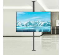 Tv Mounts, Lcd Tv Floor Stand - Telescopic Tv Stand, 360 Degree Rotating Frame Tv, Height Adjustable Bracket, Fits Most 32-75 Inches Tvs, Max Bearing 45Kg, Easy To Install,One Color,595,850MM