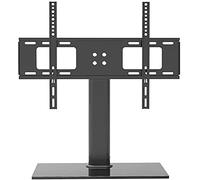 tv mounts Stands Wall Mount Flat and Curved Fixed TVs Brackets Glass Base Universal Tabletop TV Stand for Most 32 to 65 Inch,Black 1-3265 inches