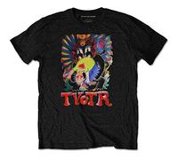 TV On The Radio Unisex Tee: Psychedelic - X-Large - Black