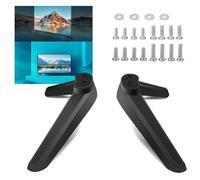 TV Pedestal Feet,2Pcs TV Stand Legs,Universal Table Desk Pedestal TV Stand,TV Stand Base Legs TV Base,TV Stand Mount Table Holder Top Desktop Bracket Accessories