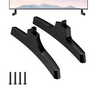 TV Pedestal Feet for Samsung TV Legs Only for UE32J400D UE32J4500AK UE32J4510AW UE32J5000AW UE32M4002AK UE32N4000AK UE32T4300AK UE32T5300AK TV Stand Legs Replacement for Samsung with Screws