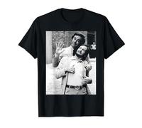 TV Personalities Terry Wogan & Kenny Everett 1981 T-Shirt, Men, Black, Large