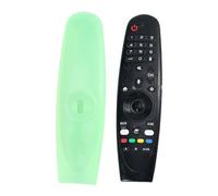 TV Remote Control Cover - TV Remote Control Protective Case, Universal Silicone Remote Controller Protector | Anti-Slip Dustproof for Families Living Room Bedroom by le