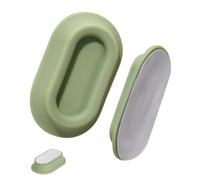 TV Remote Suppil Magnetic, Wall Mount Remote Control Holder - TV Back Remote Holder with Non Slip Silicone Base,Magnetic Storage Autoadhes