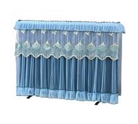 Tv Screen Monitor Protector Cover Television Curved Universal Luxury Table Wall Mounted Covers 32 37 42 Inch Decoration(Blue,42INCH WIDE105X65CM)