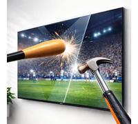 TV Screen Protector The Screen Protector Heavy-Duty Ultra Clear, Impact & Scratch Resistant - Premium Protection for LED, LCD, OLED & QLED TVs 3mm (60-62" (145cm x 85cm))