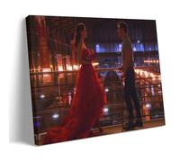 TV Series Gossip Girl Classic Scene Blair Nate Flyover Poster Decorative Painting Canvas Wall Posters And Art Picture Print Modern Family Bedroom Decor Posters 12x18inch(30x45cm)