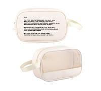 TV Series Inspired Gift The Note to Sam Makeup Bag The Letter Cosmetic Bag Travel Pouch with Zipper for Fans, The Letter TM