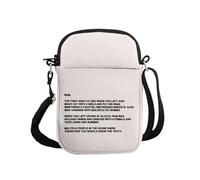 TV Series Inspired Gift The Note to Sam Makeup Bag The Letter Cosmetic Bag Travel Pouch with Zipper for Fans, The Letter S