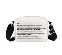 TV Series Inspired Gift The Note to Sam Makeup Bag The Letter Cosmetic Bag Travel Pouch with Zipper for Fans, The Letter HS